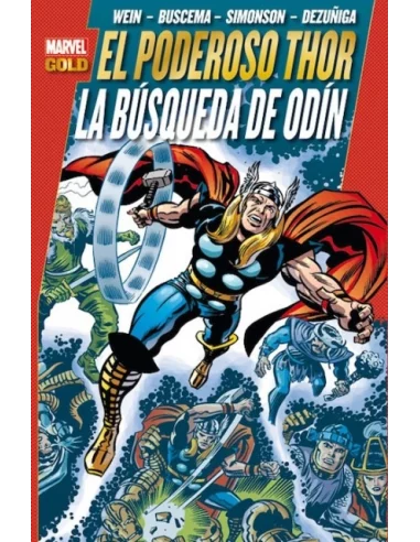 es::El poderoso Thor: La búsqueda de Odín Cómic Marvel Gold