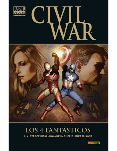 es::Civil War: Los 4 Fantásticos - Cómic Marvel Deluxe