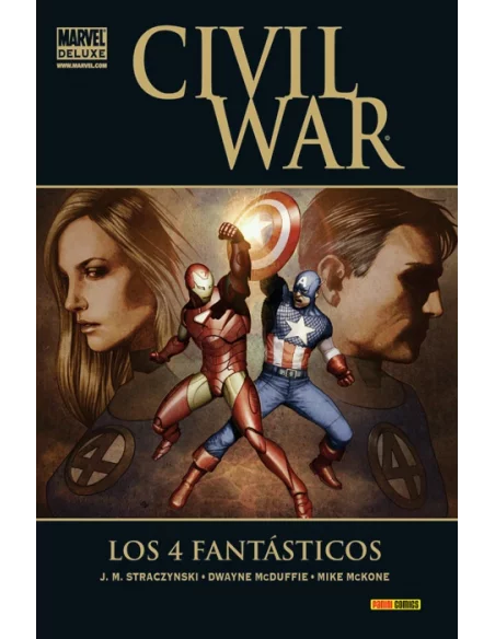 es::Civil War: Los 4 Fantásticos - Cómic Marvel Deluxe