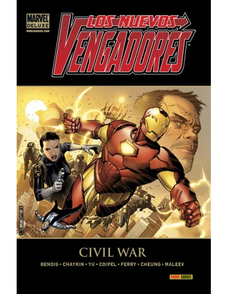 es::Los Nuevos Vengadores 05: Civil War - Cómic Marvel Deluxe