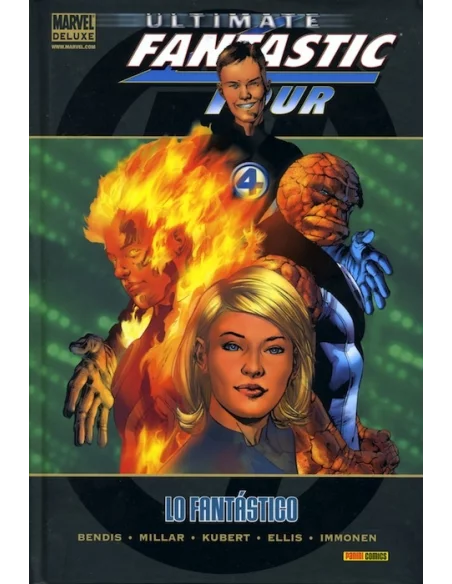 es::Ultimate Fantastic Four 01: Lo fantástico - Cómic Marvel Deluxe