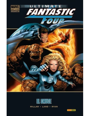 es::Ultimate Fantastic Four 03: El cruce - Cómic Marvel Deluxe