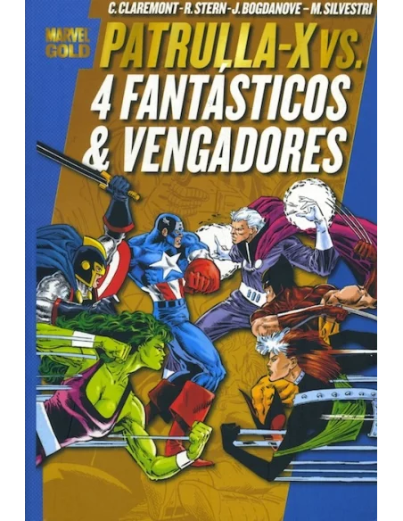 es::Patrulla-X vs 4 fantásticos & Vengadores Cómic Marvel Gold