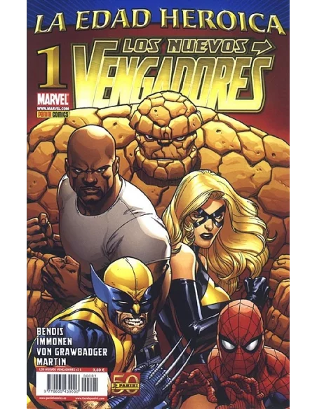 es::Los Nuevos Vengadores v2 01 Cómic Panini Marvel