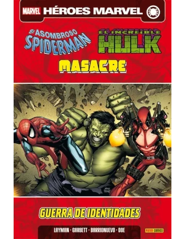 es::Spiderman, Hulk & Masacre: Guerra de identidades Cómic Héroes Marvel