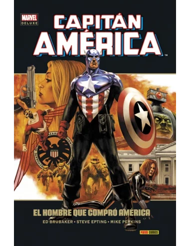 es::Capitán América 07: El hombre que compró América - Cómic Marvel Deluxe