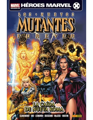 es::Los Nuevos Mutantes Forever: La caída de Nueva Roma Cómic Héroes Marvel
