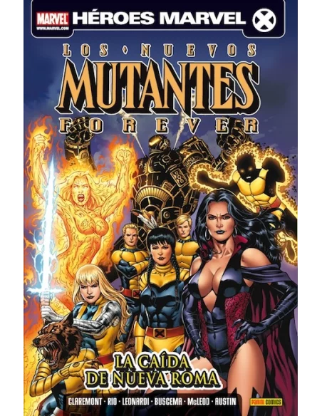 es::Los Nuevos Mutantes Forever: La caída de Nueva Roma Cómic Héroes Marvel