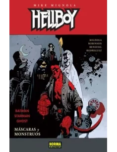 es::Hellboy Ed. Cartoné 14: Máscaras y monstruos