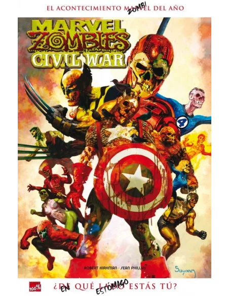 es::Marvel Zombies: Civil War - Cómic Panini Marvel