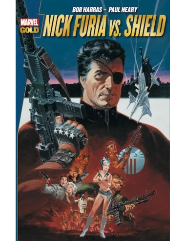 es::Nick Furia vs. SHIELD Cómic Marvel Gold