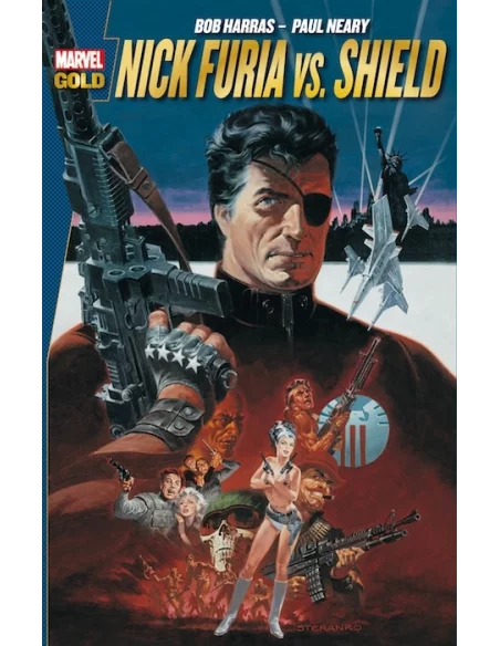 es::Nick Furia vs. SHIELD Cómic Marvel Gold