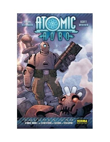 es::Atomic Robo 01. Atomic Robo y los científicos de acción de Tesladyne