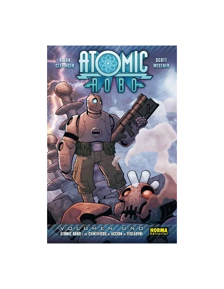 es::Atomic Robo 01. Atomic Robo y los científicos de acción de Tesladyne