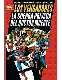 es::Los Vengadores: La guerra privadad del Doctor Muerte Cómic Marvel Gold