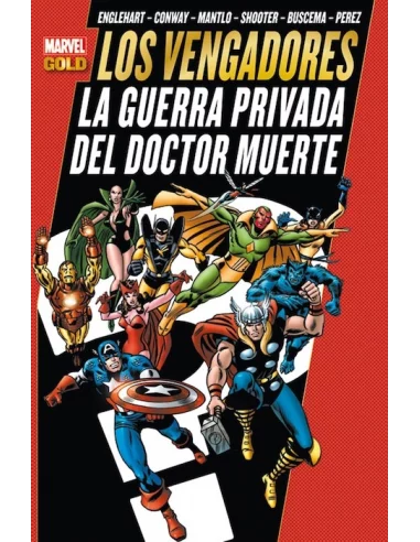 es::Los Vengadores: La guerra privadad del Doctor Muerte Cómic Marvel Gold