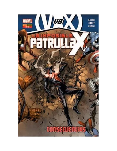 es::La imposible Patrulla-X 11: Los Vengadores Vs. La Patrulla-X. Consecuencias