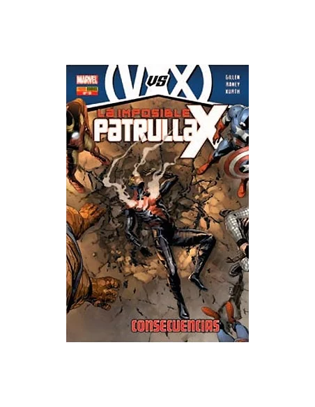 es::La imposible Patrulla-X 11: Los Vengadores Vs. La Patrulla-X. Consecuencias