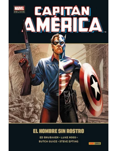 es::Capitán América 08: El hombre sin rostro - Cómic Marvel Deluxe