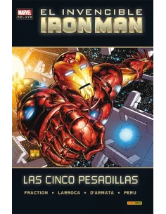 es::El Invencible Iron Man 01: Las cinco pesadillas - Cómic Marvel Deluxe
