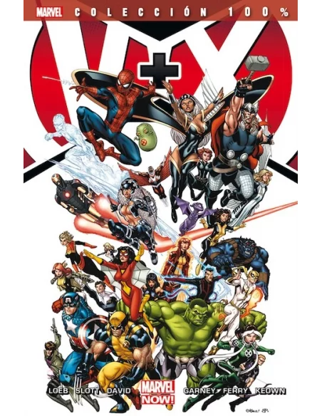 es::V+X: Los Vengadores + La Patrulla-X 01. Alucinante Cómic 100% Marvel