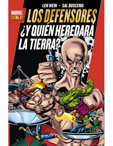 es::Los Defensores: ¿Y quién heredará la Tierra? Cómic Marvel Gold