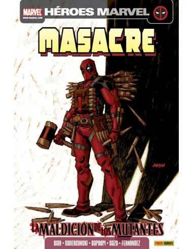 es::Masacre v2, 08: La maldición de los mutantes Cómic Héroes Marvel