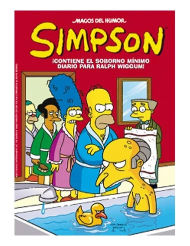 es::Magos del humor Simpson 40. ¡Contiene el soborno mínimo diario para Ralph Wiggum!