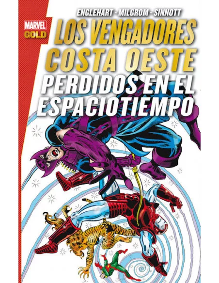 es::Los Vengadores Costa Oeste: Perdidos en el espaciotiempo Cómic Marvel Gold