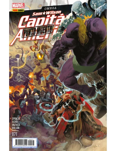 es::Sam Wilson: Capitán América 71. Punto muerto: Omega