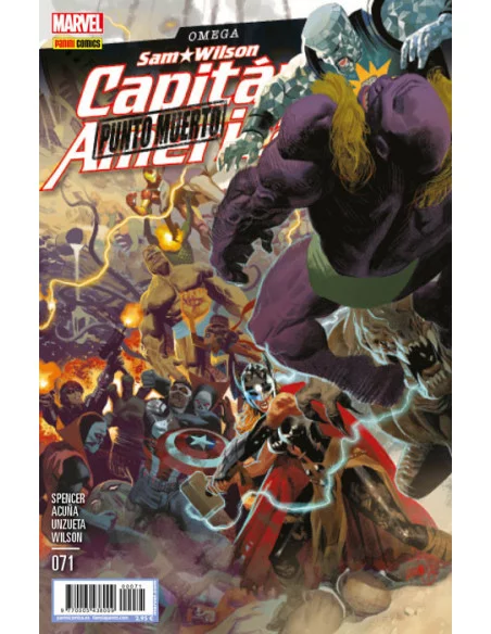 es::Sam Wilson: Capitán América 71. Punto muerto: Omega