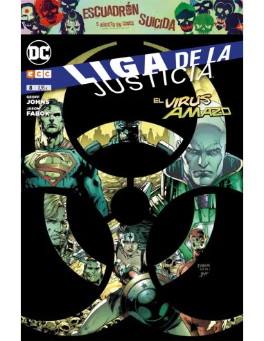 es::Liga de la Justicia Reedición cuatrimestral 08: El virus Amazo