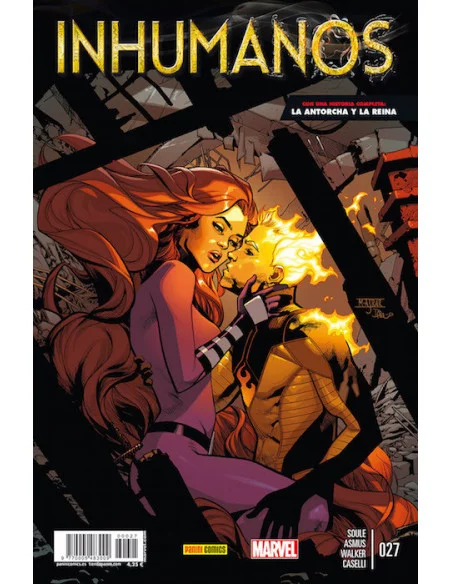 es::Inhumanos 27. La Antorcha y la Reina