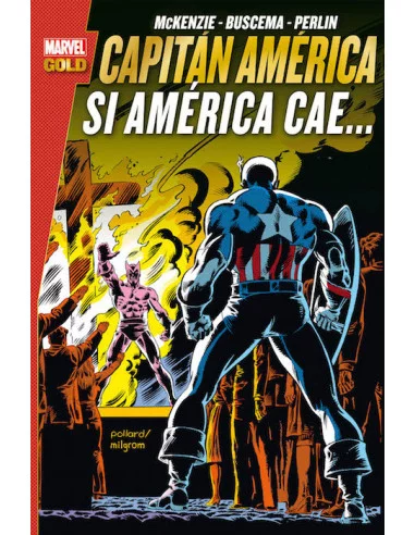 es::Capitán America: Si América cae... Cómic Marvel Gold
