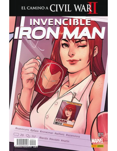 es::Invencible Iron Man 71. El camino a Civil War II