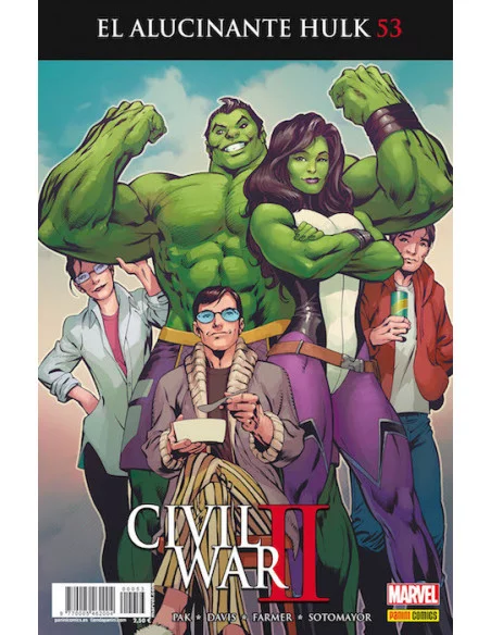es::El Alucinante Hulk 53. Civil War II