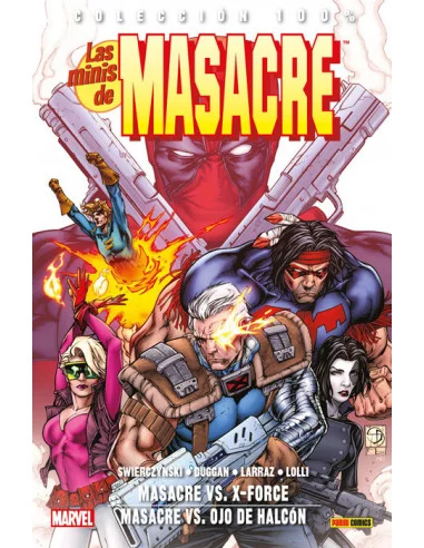 es::Las Minis de Masacre 05: Vs X-Force / Vs Ojo de Halcón Cómic 100% Marvel