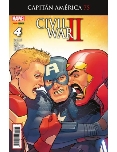 es::Rogers - Wilson: Capitán América 75 4 Civil War II