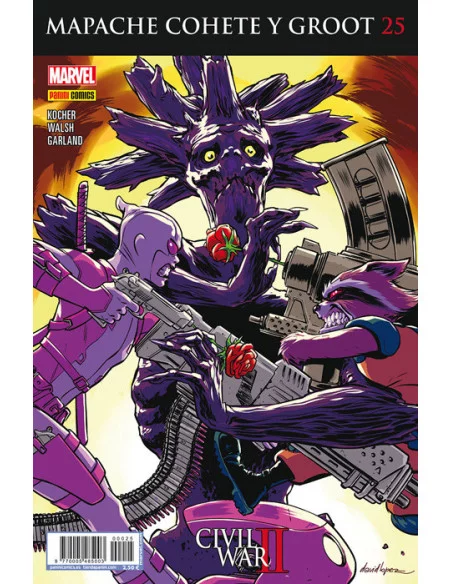 es::Mapache Cohete y Groot 25. Civil War II