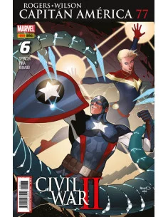 es::Rogers - Wilson: Capitán América 77 6 Civil War II