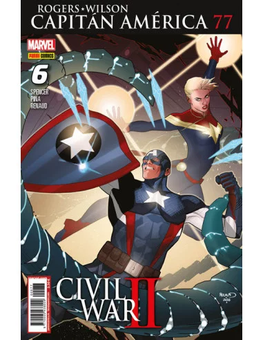 es::Rogers - Wilson: Capitán América 77 6 Civil War II