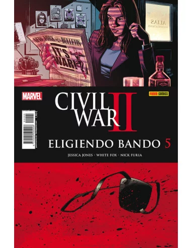 es::Civil War II: Eligiendo bando 05. Jessica Jones - White Fox - Nick Furia