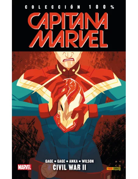 es::Capitana Marvel 06: Civil War II Cómic 100% Marvel
