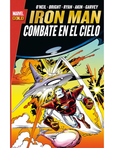 es::Iron Man: Combate en el cielo Cómic Marvel Gold