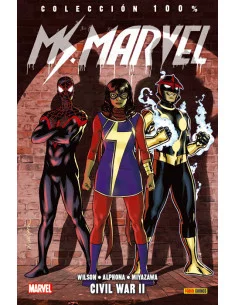 es::Ms. Marvel 05. Civil War II Cómic 100% Marvel