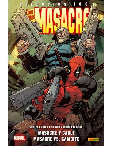 es::Las Minis de Masacre 08: Masacre y Cable / Masacre Vs. Gambito Cómic 100% Marvel