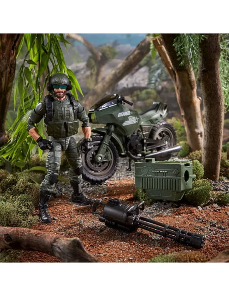 es::G.I. Joe Classified Figura Alvin Breaker kinney with Ram cycle 15 cm