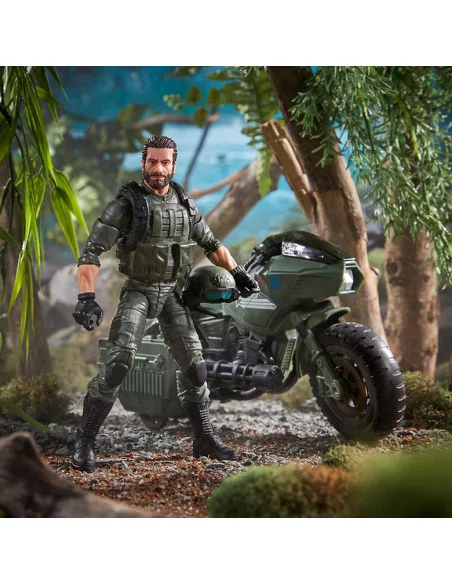 es::G.I. Joe Classified Figura Alvin Breaker kinney with Ram cycle 15 cm