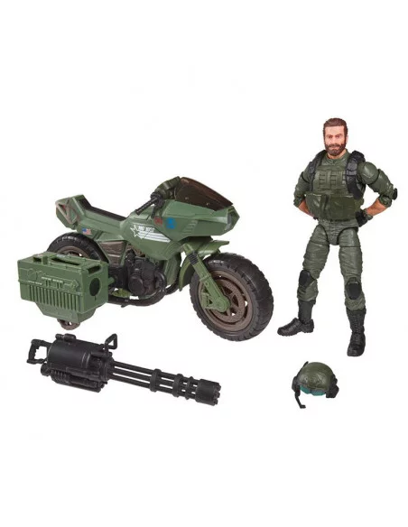 es::G.I. Joe Classified Figura Alvin Breaker kinney with Ram cycle 15 cm