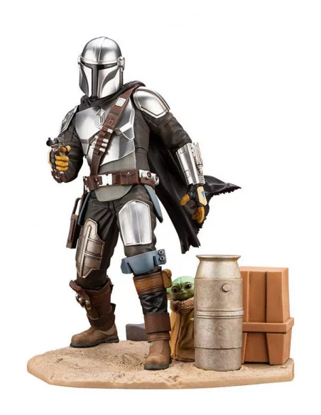 es::Star Wars The Mandalorian Estatua ARTFX 1/7 Mandalorian & The Child